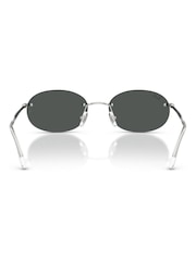 Ray-Ban Silver 0Rb3767 Oval Sunglasses - Image 5 of 5