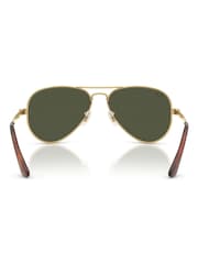 Ray-Ban Gold Aviator Max Pilot Sunglasses - Image 5 of 5