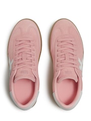 FitFlop Pink The Dash T-Toe Suede Sneakers - Image 3 of 4