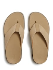FitFlop Cream Gen-FF Suede Flip-Flops - Image 3 of 5