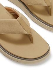 FitFlop Cream Gen-FF Suede Flip-Flops - Image 5 of 5