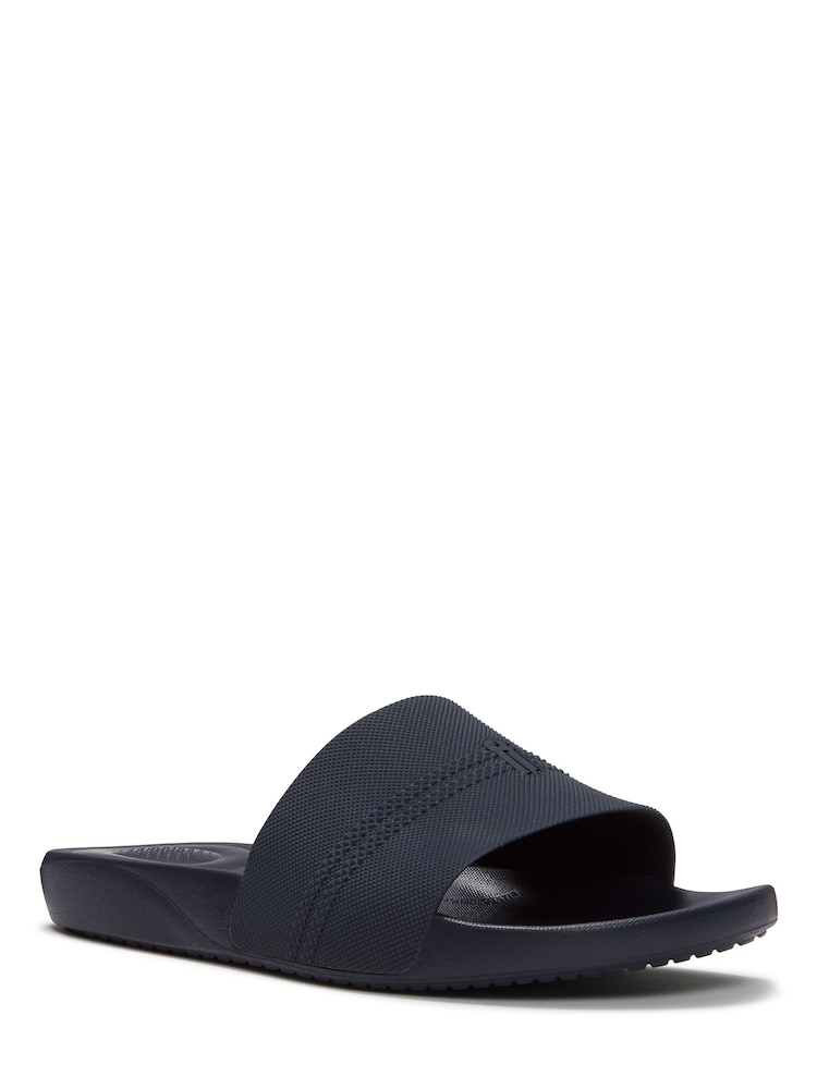 FitFlop Blue Iqushion Pool Slides - Image 1 of 3 FitFlop Blue Iqushion Pool Slides - Image 1 of 3