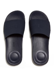 FitFlop Blue Iqushion Pool Slides - Image 2 of 3