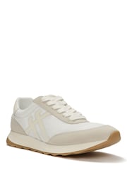 Bela - FitFlop Retro-Q FF Fabric/Suede Trainers - Slika 1 iz 3