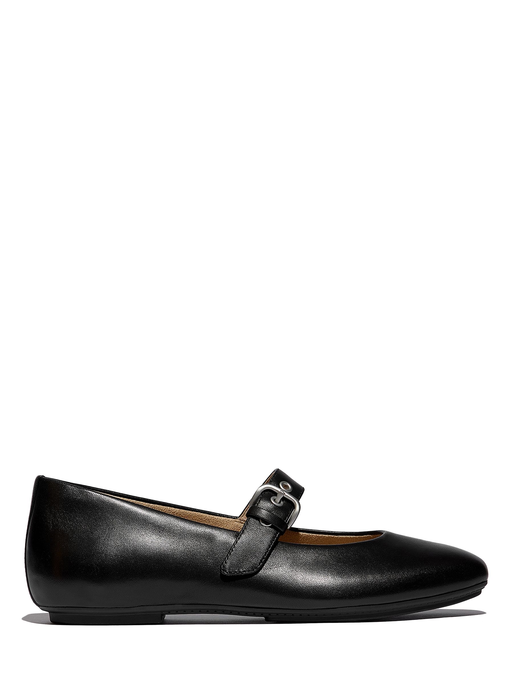 Buy FitFlop Black Delicato Leather Mary Jane Shoes from Next South