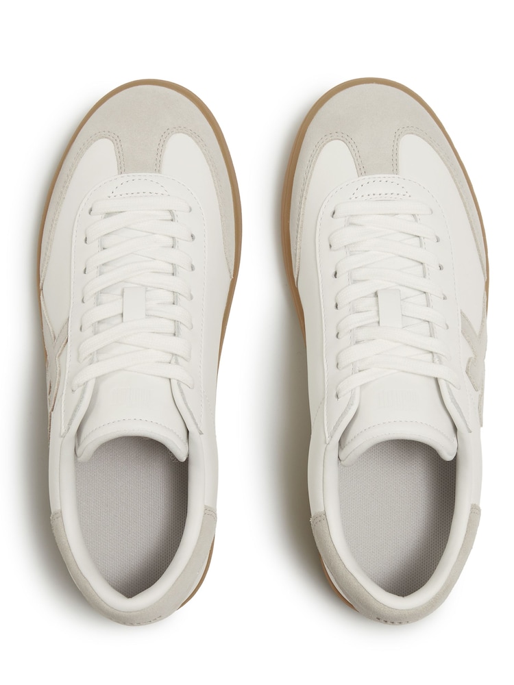 FitFlop The Dash T-Toe Leather/Suede Sneakers - صورة 2 من 3