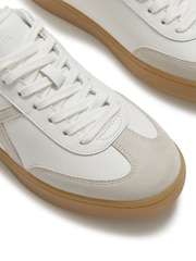FitFlop White The Dash T-Toe Suede Trainers - Image 5 of 5