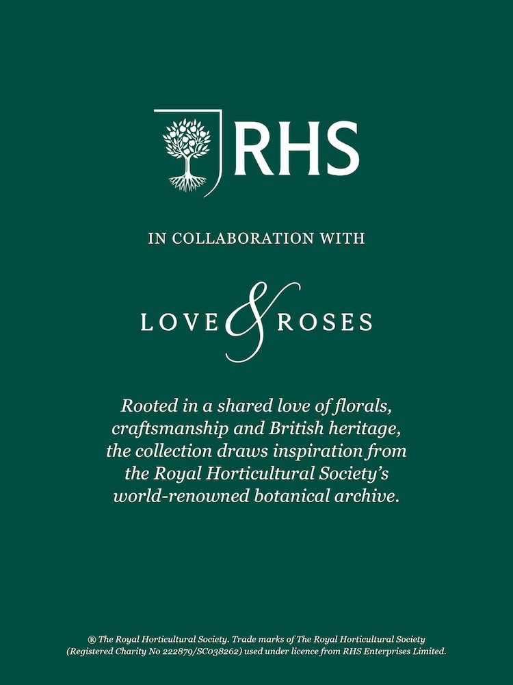 Love & Roses x RHS Green Seedpacket Print Jersey T-Shirt - Image 5 of 5