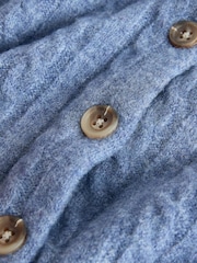 Blue Cable Cardigan (3-16yrs) - Image 7 of 7