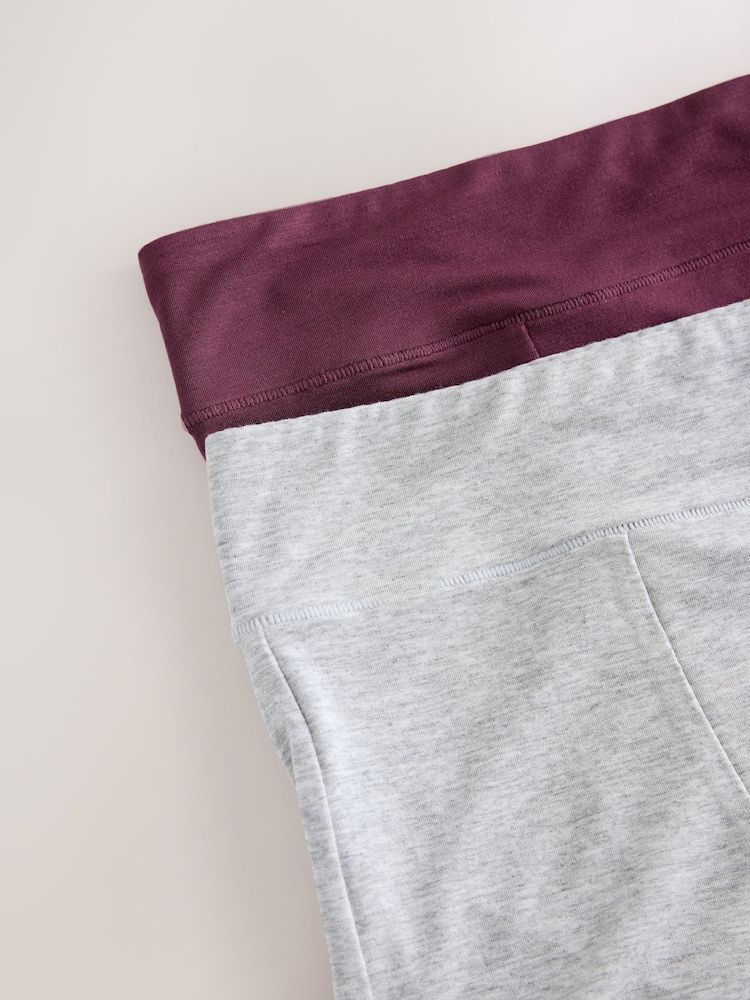 Grey/Purple Short Medium Flow Period Ultimate Comfort Knickers 2 Pack - Image 8 of 8 Grey/Purple Short Medium Flow Period Ultimate Comfort Knickers 2 Pack - Image 8 of 8