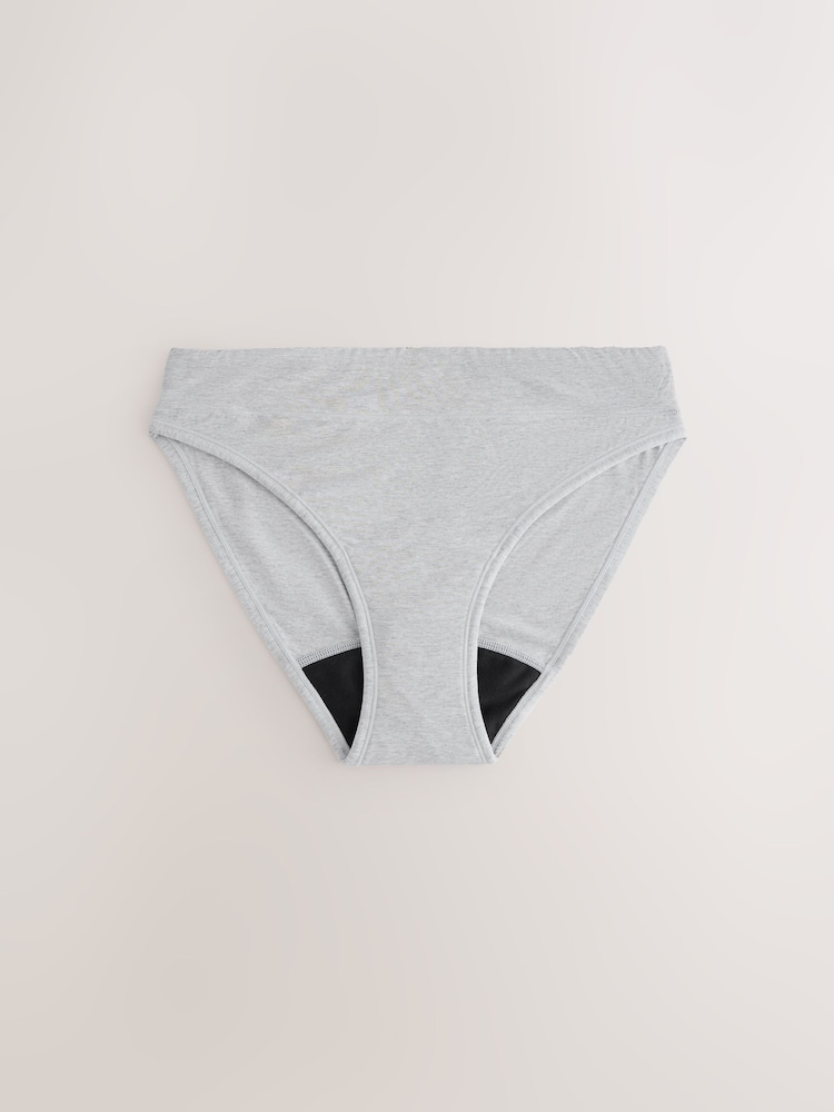 Gray/Lila - Medium Flow Period Ultimate Comfort na Pantalon 2 Pakete - Larawan 2 ng 5 Gray/Lila - Medium Flow Period Ultimate Comfort na Pantalon 2 Pakete - Larawan 2 ng 5