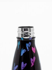 Unisex Scribble Heart Pink Crest Bottle - Image 2 of 5