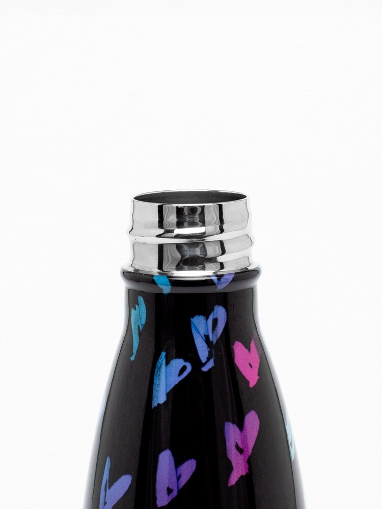 Unisex Scribble Heart Pink Crest Bottle - Image 2 of 5