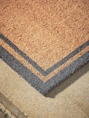 Cox & Cox Natural Border Doormat - Image 2 of 2