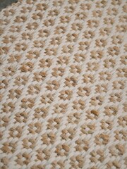 Cox & Cox Natural Geometric Jute Doormat - Image 2 of 2