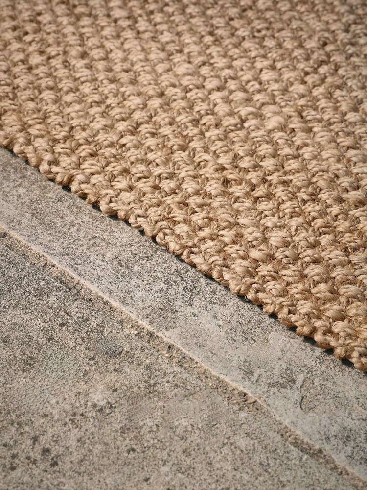 Cox & Cox Natural Textured Jute Double Doormat - Image 2 of 4 Cox & Cox Natural Textured Jute Double Doormat - Image 2 of 4