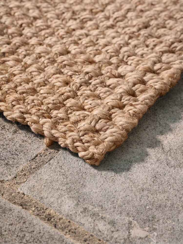 Cox & Cox Natural Textured Jute Double Doormat - Image 4 of 4 Cox & Cox Natural Textured Jute Double Doormat - Image 4 of 4