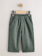 Dark Green Pull On Wide Trousers (3mths-7yrs) - Image 1 of 4