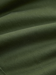 Khaki Green - Pantalon na may Cargo Cotton Balloon Leg - Larawan 5 ng 5