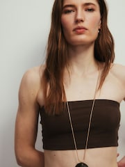 The Set 5 Pack Bralets Black/Brown/Neutral/White - Image 5 of 6