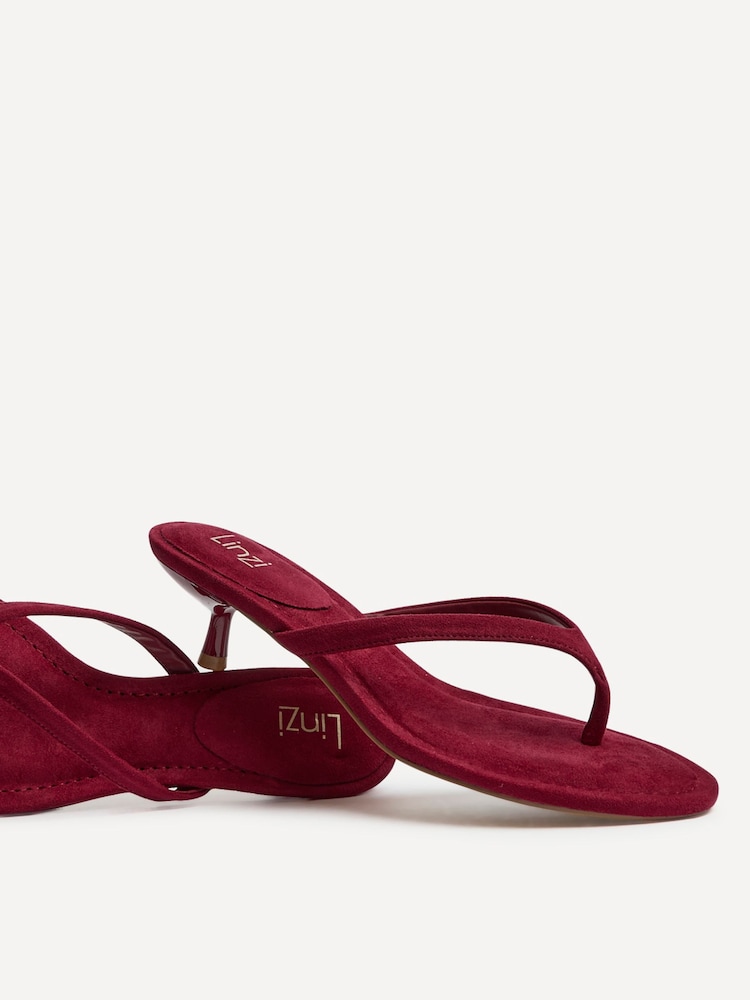 Pula - Linzi Ascend Toe Post Heeled Sandals - Larawan 4 ng 4