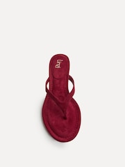 紅色 - Linzi Ascend Toe Post Heeled Sandals - 圖片 5/6