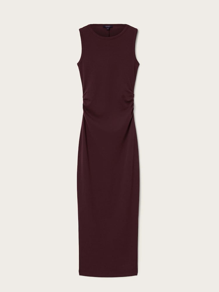 AllSaints Red Katarina Dress - Image 6 of 6 AllSaints Red Katarina Dress - Image 6 of 6