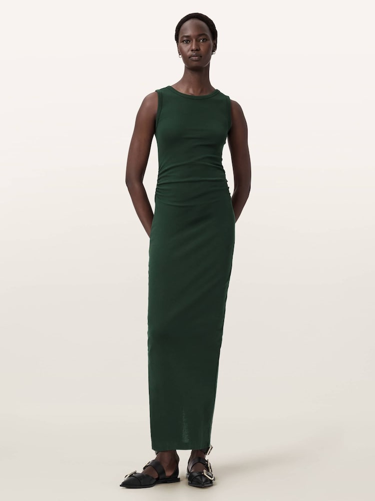 AllSaints Green Katarina Dress - Image 1 of 5 AllSaints Green Katarina Dress - Image 1 of 5