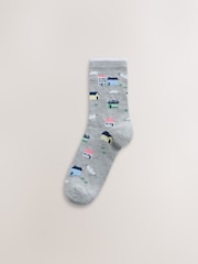 Seaside Conversational Ankle Socks 4 Pack - Image 3 of 7