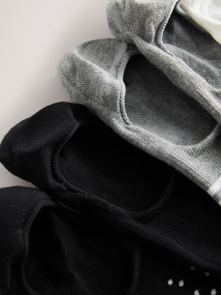 Monochrome Spots/Stripe - Αόρατες κάλτσες πακέτο 5 - Εικόνα 8 από 8