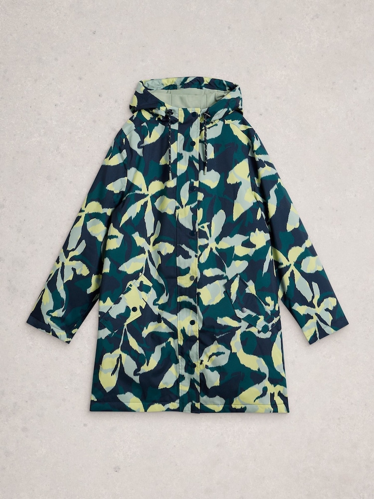White Stuff Green Willow Waterproof Coat - Image 1 of 2 White Stuff Green Willow Waterproof Coat - Image 1 of 2