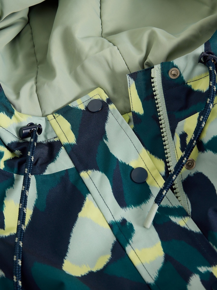 Verde - Palton impermeabil White Stuff Willow - Imaginea 6 din 6