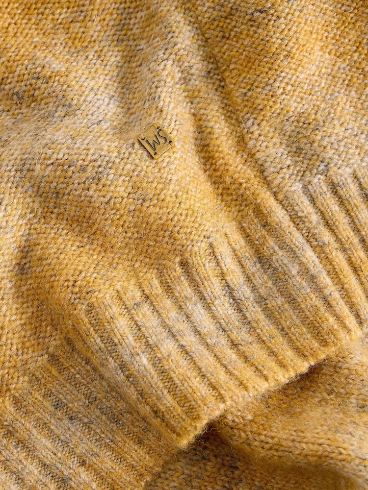 White Stuff Yellow Oban Ombre Crew Neck Jumper - Image 2 of 2