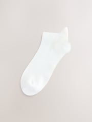 White 'N' Swirl Logo Back Embroidered Motif Trainer Socks 4 Pack - Image 3 of 7