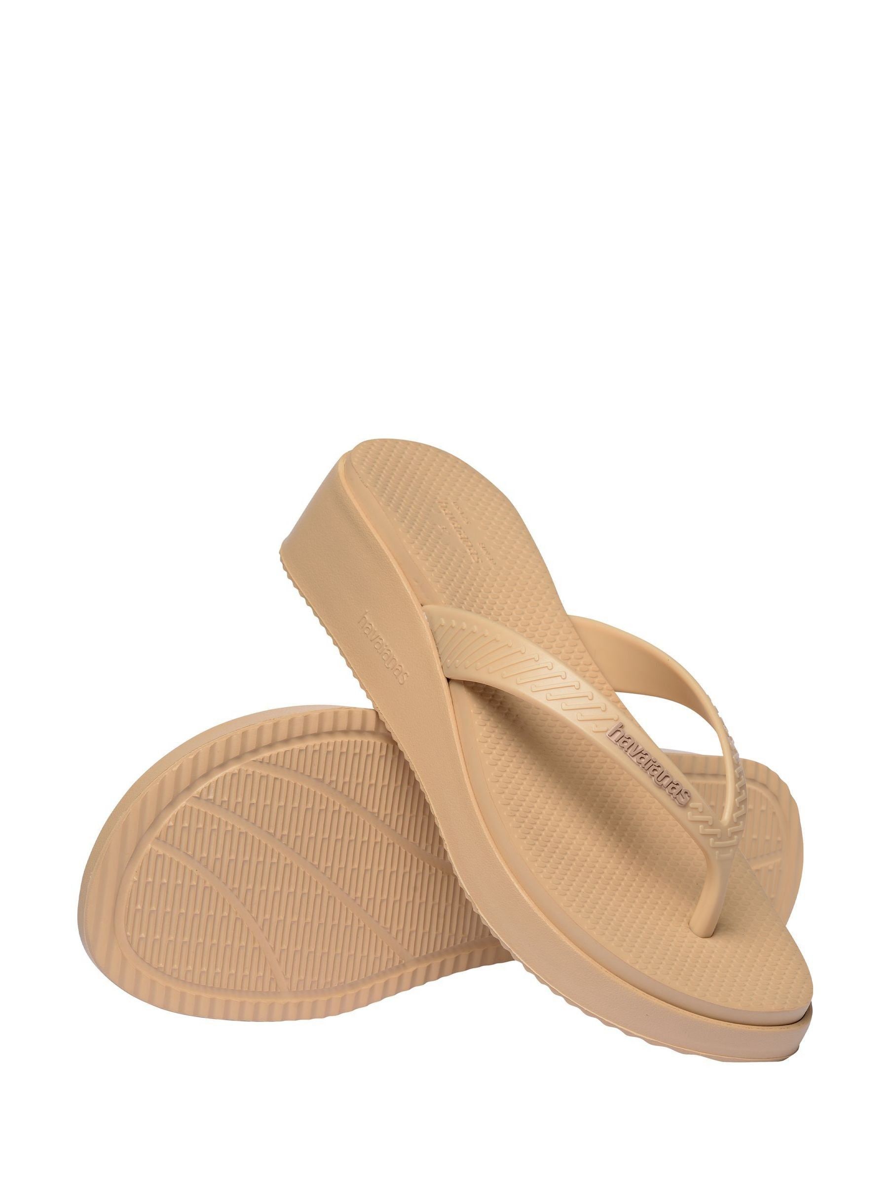 Buy Havaianas Gold Platform Flip Flops from Next USA