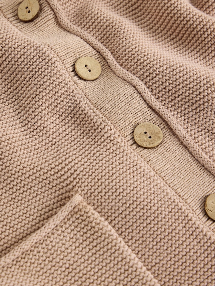 White Stuff Natural Gigi Washed Cardigan - Image 6 of 6