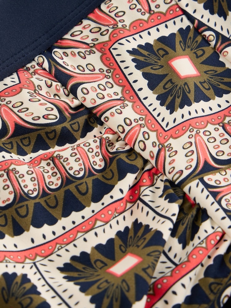 White Stuff Blue Verity High Waist Bikins Bottoms - Image 6 of 6