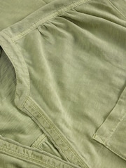 White Stuff Green Cecily Sleeveless T-Shirt - Image 6 of 6