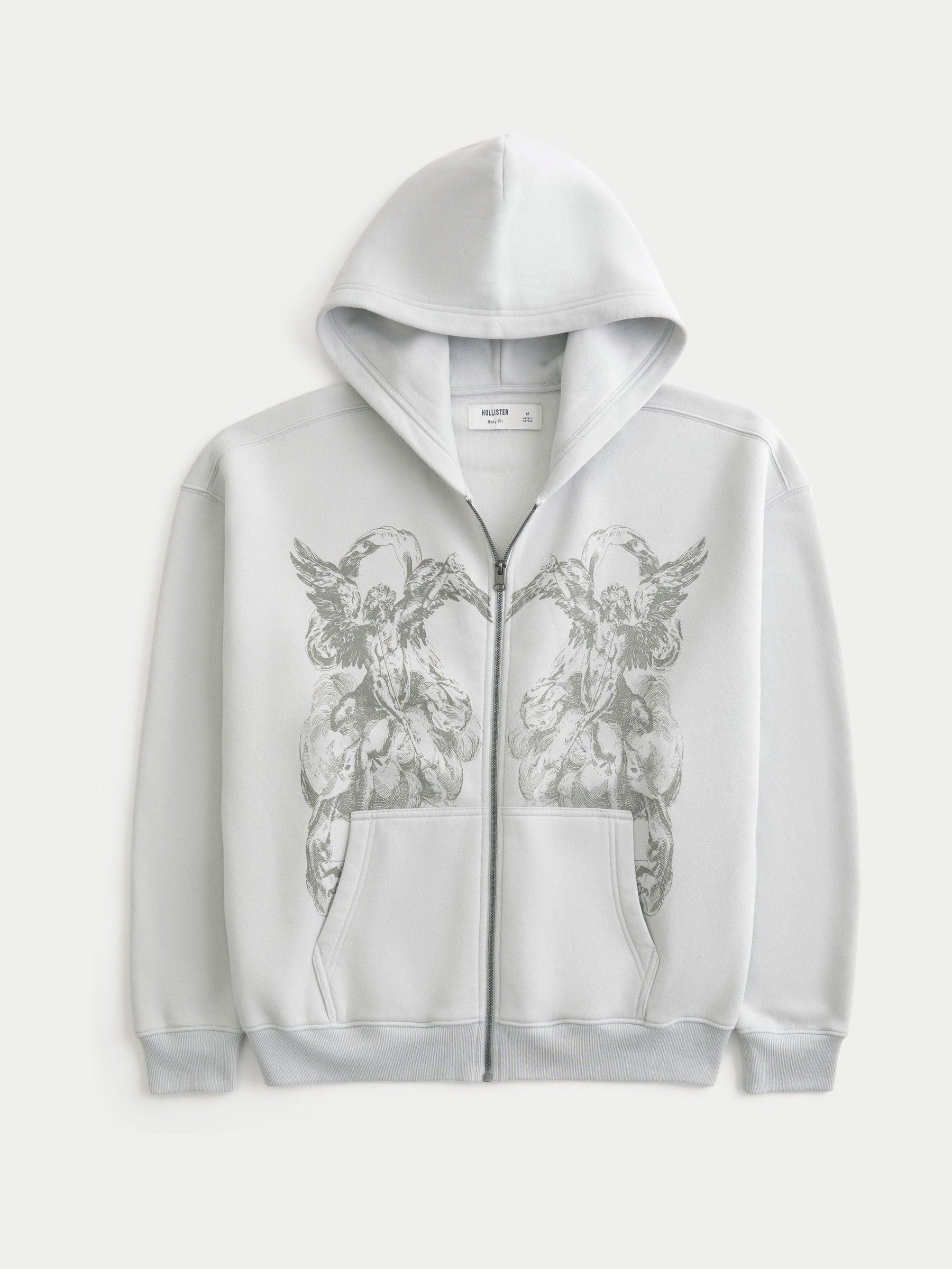 トップス MASU ANGEL ZIP-UP HOODIE(GRAY) 48 MASU(エムエーエスユー)のANGEL ZIP-UP HOODIE GRAYの通販｜PALETTE