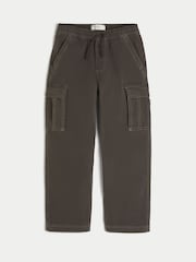 بني - Hollister Relaxed Cargo Joggers - صورة 4 من 4