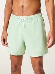 Hollister Mid-Thigh Seersucker Volley Swim Shorts - Изображение 1 4