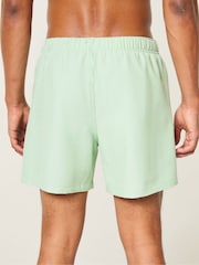 Hollister Mid-Thigh Seersucker Volley Swim Shorts - Изображение 2 4