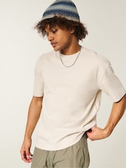 Hollister Natural Micro Logo T-Shirt - Image 1 of 4