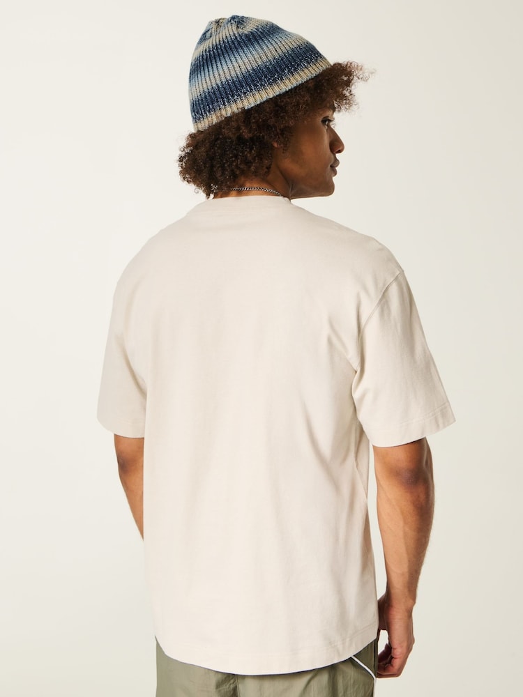Hollister Natural Micro Logo T-Shirt - Image 2 of 4