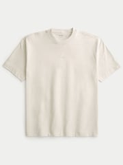 Hollister Natural Micro Logo T-Shirt - Image 3 of 4