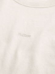 Hollister Natural Micro Logo T-Shirt - Image 4 of 4