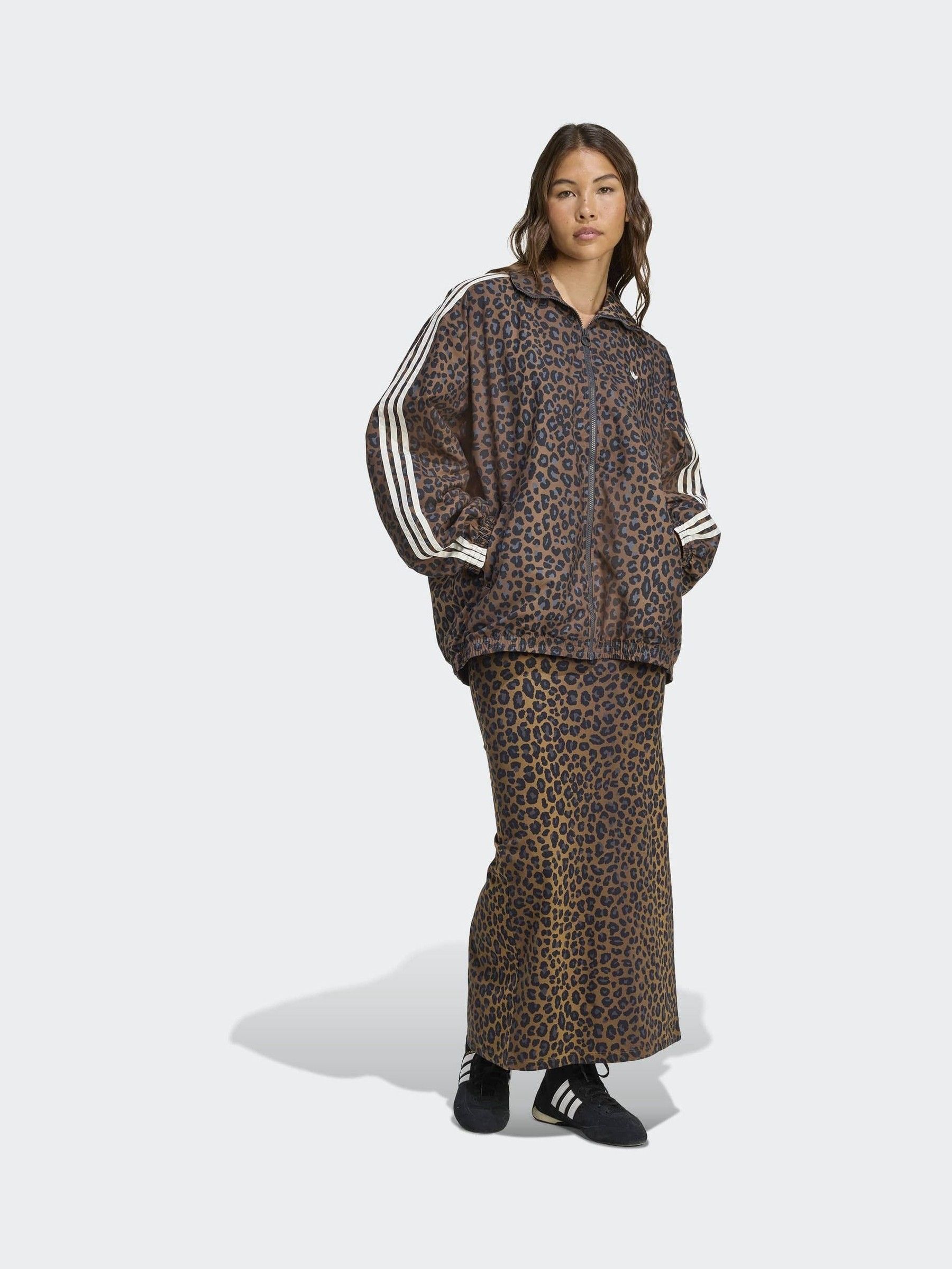 Buy adidas Originals Animal Leopard Firebird Oversized Tracktop