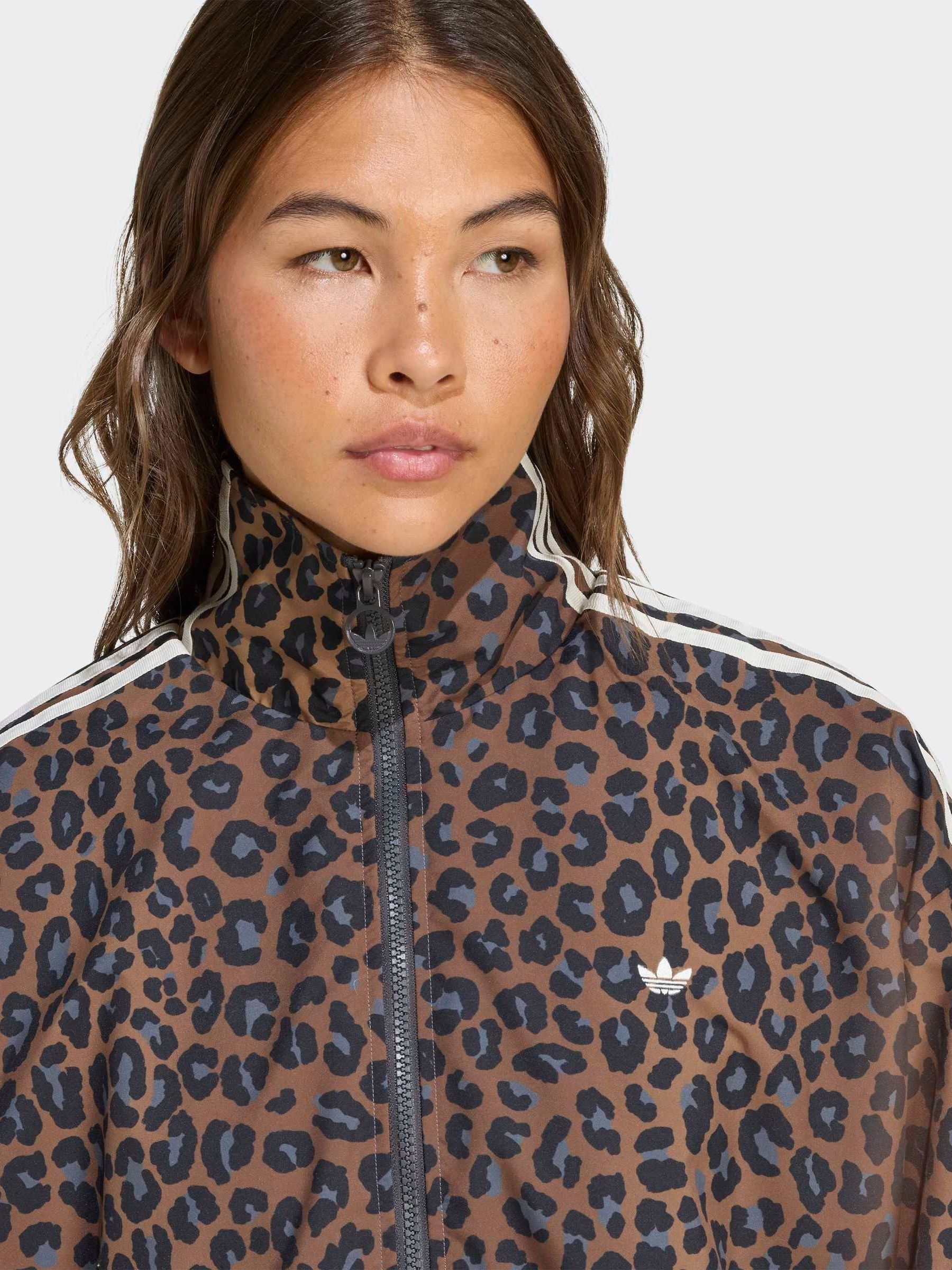 Buy adidas Originals Animal Leopard Firebird Oversized Tracktop