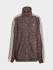 adidas Originals Animal Leopard Firebird Oversized Tracktop - Image 6 of 6