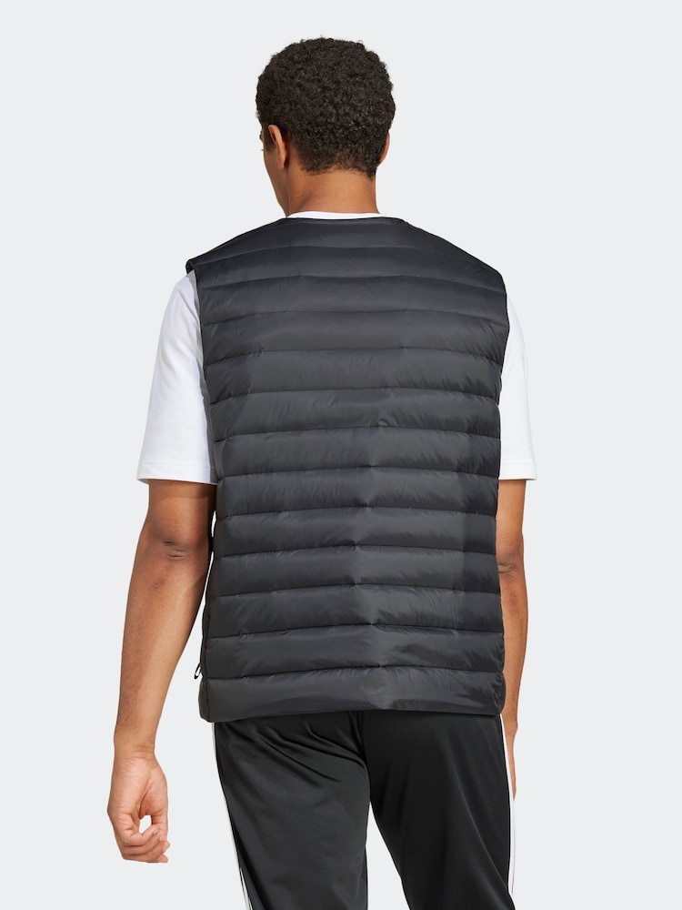 adidas Black Helionic Light Gilet - Image 2 of 6